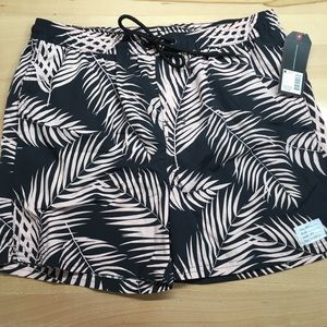 Tropical swim trunks size M